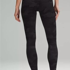 Lululemon Women's Align Coal Camouflage Leggings
